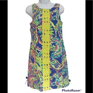 Lilly Pulitzer Colorful A-line Short Dress, Sz 2, Excellent Cond